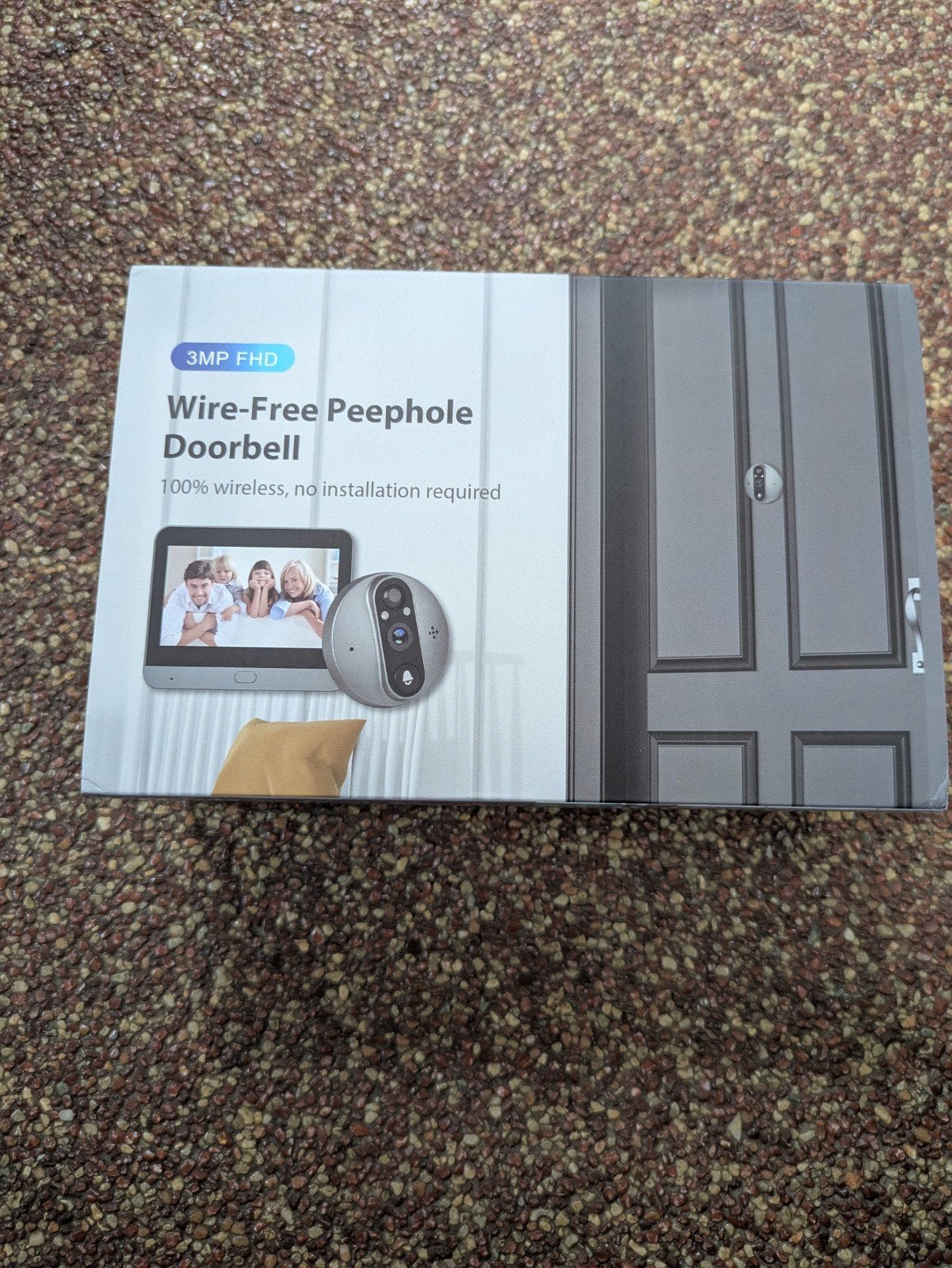 Wire-Free Peephole Doorbell, Ophalen of Verzenden, Nieuw