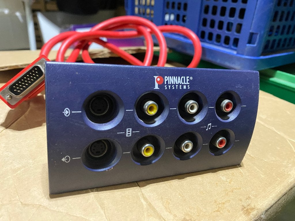 Pinnacle Bluebox videobewerkingshulpmiddel, Ophalen of Verzenden, Overige soorten, Overige typen