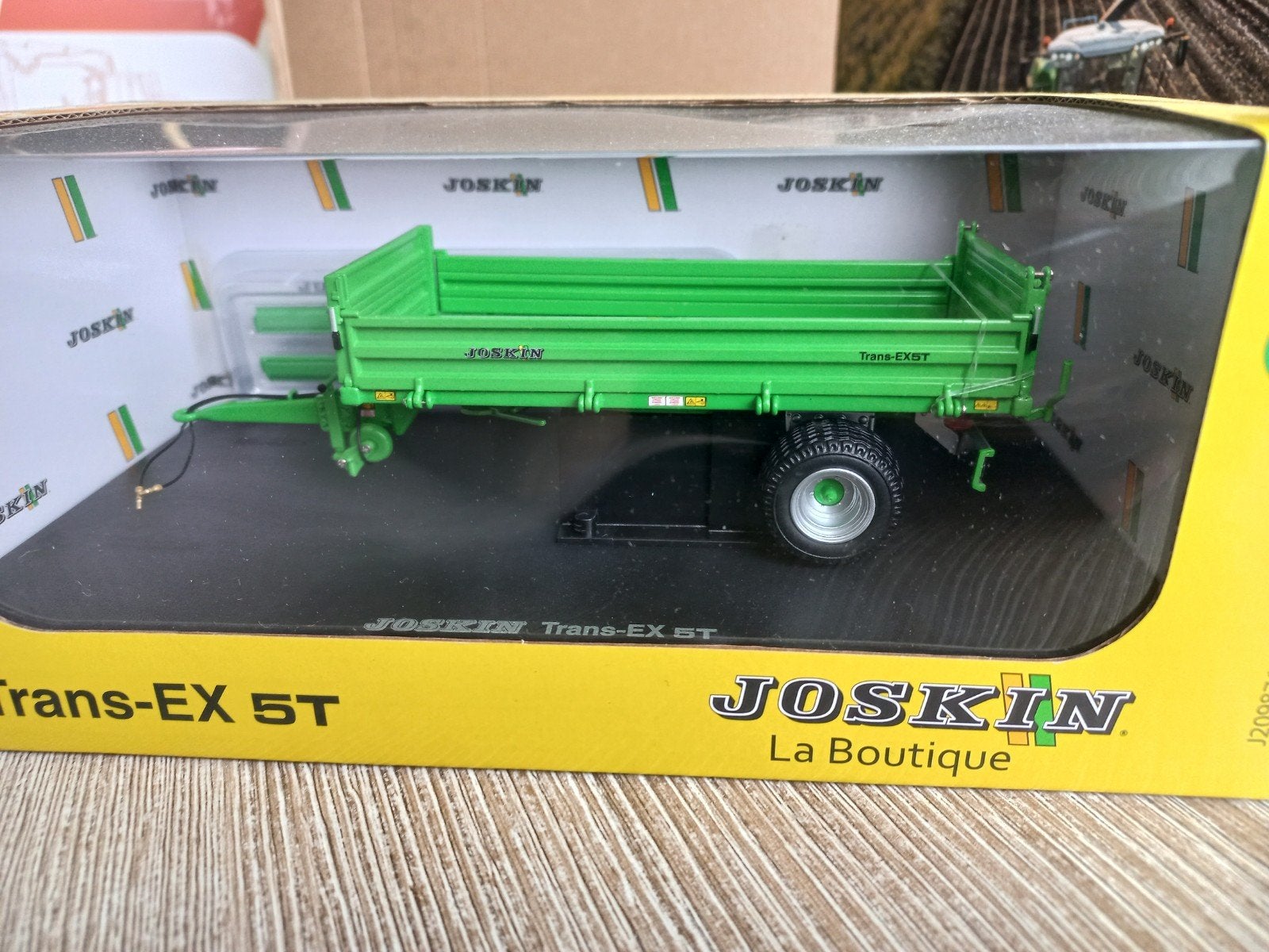 Joskin Trans-EX 5T Enkel As Kipper UH, Ophalen of Verzenden, Nieuw, Tractor of Landbouw, Universal Hobbies