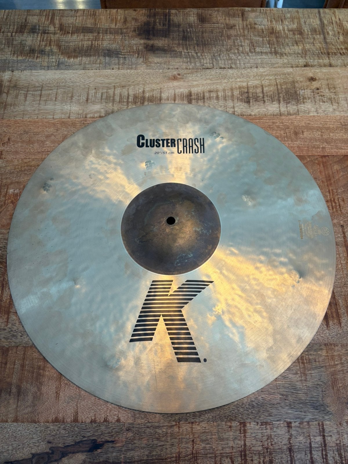 20” Zildjian K Cluster Crash, Ophalen of Verzenden, Zo goed als nieuw, Overige merken