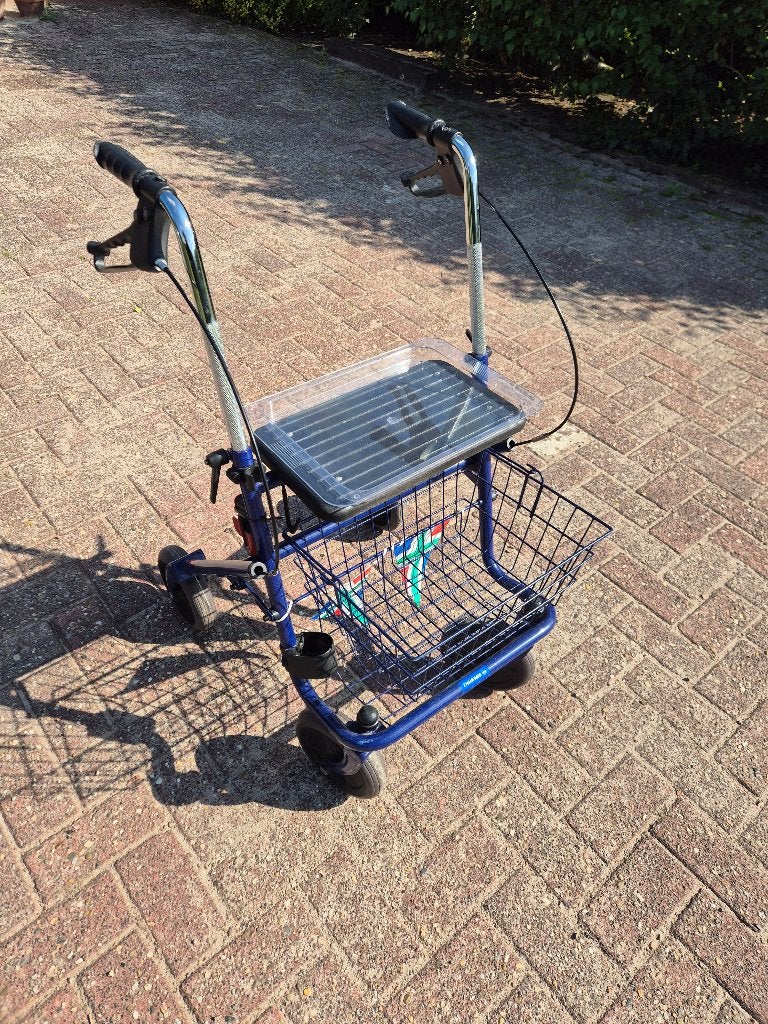 Rollator z.g.a.n., Ophalen, Opvouwbaar, Zo goed als nieuw