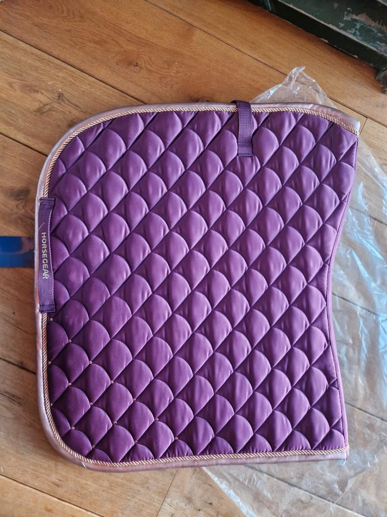 Horsegear zadeldekje paars, Ophalen of Verzenden, Nieuw