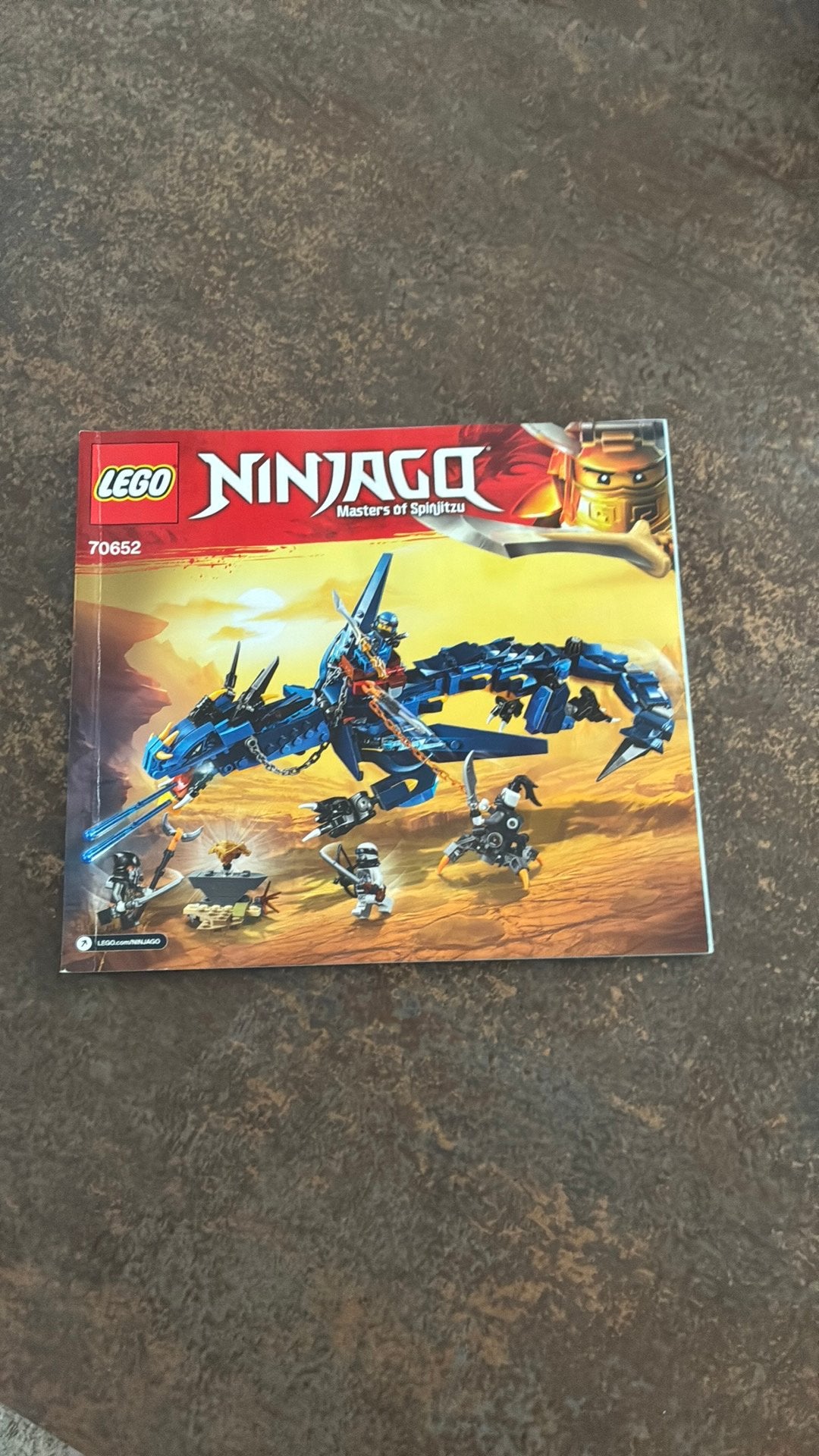 LEGO Ninjago Jay's Bliksemdraak (71760) met minifiguren, Ophalen, Lego, Zo goed als nieuw, Compleet