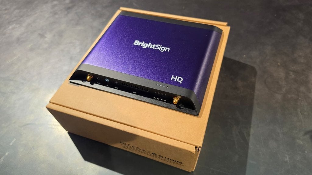 Brightsign HD1025 Mediaspeler Signage, Portsmuiden 108A, HDMI, Ophalen of Verzenden, Zo goed als nieuw