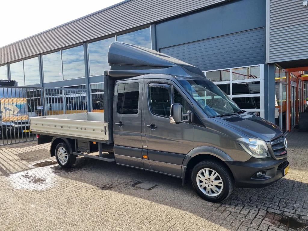 Mercedes-Benz Sprinter 319 CDI 3.0 V6 Open laadbak DC 7 Zits, Automaat, Achterwielaandrijving, Gebruikt, Euro 6
