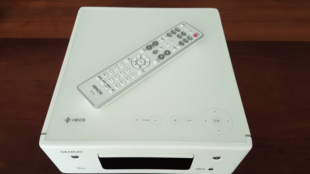 Denon CEOL RCD-N10 netwerk CD receiver met HEOS Built-in, Ophalen of Verzenden, Zo goed als nieuw, Tuner of Radio, Denon