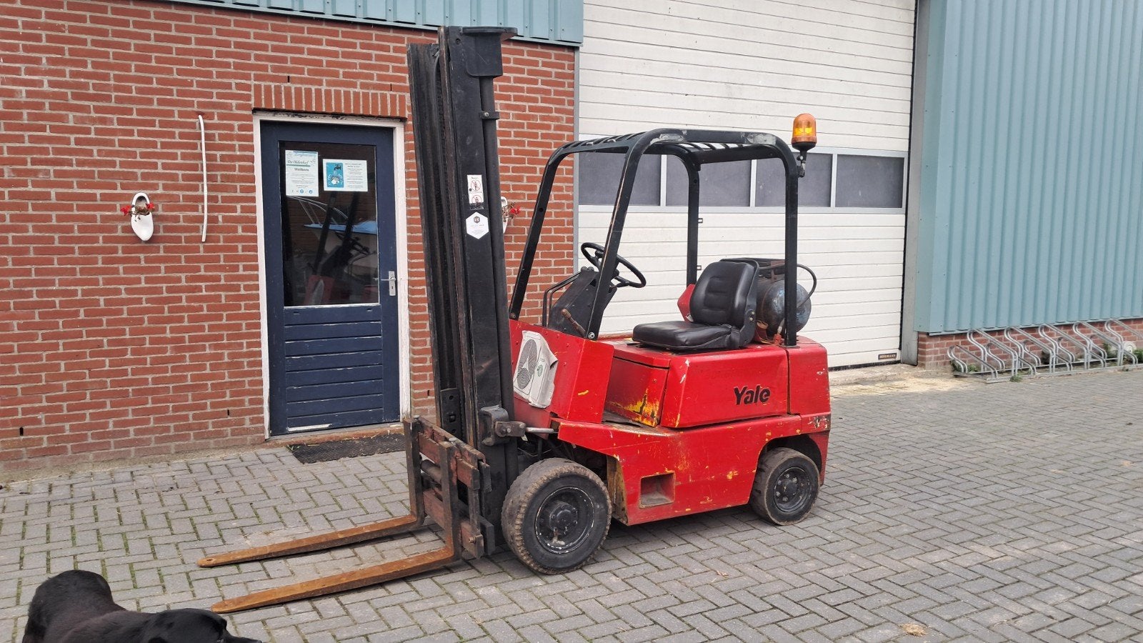 heftruck yale 1.5 ton lpg, Zakelijke goederen, LPG, Ophalen of Verzenden, 1000 tot 2000 kg, Heftruck