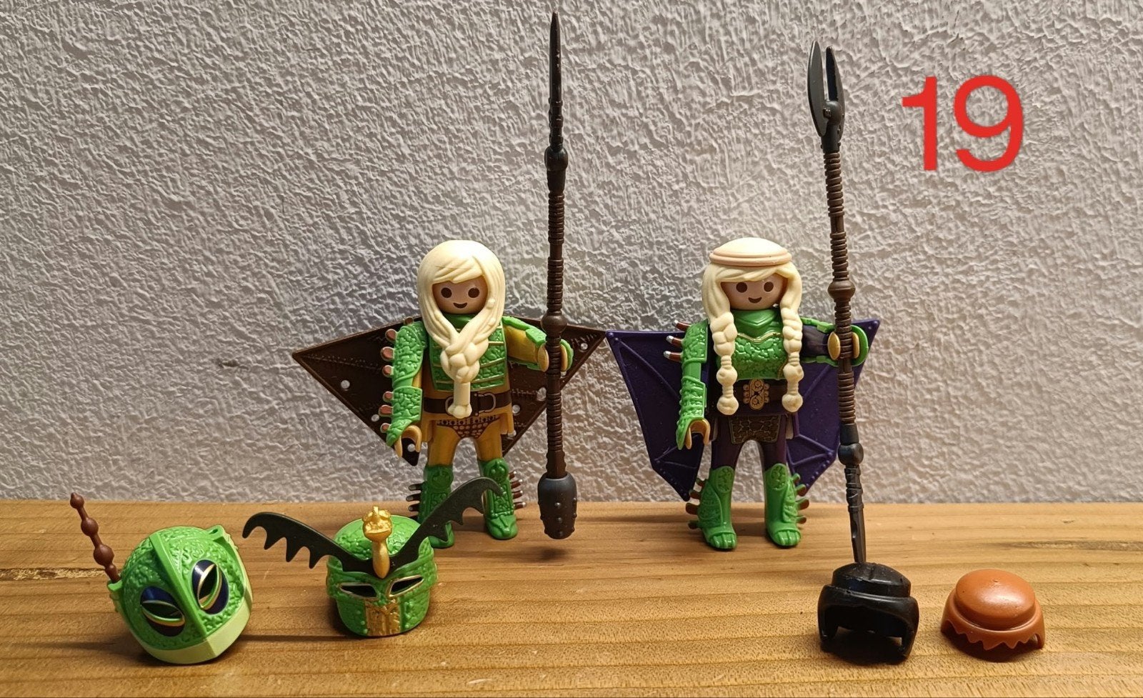 Hoe tem je een draak, Schorrie & Morrie in vliegpak, Ophalen of Verzenden, Zo goed als nieuw, Complete set, Figuren