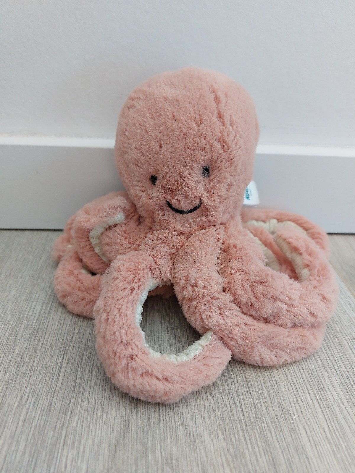 Knuffel jellycat octopus odell 17cm L1893, Ophalen of Verzenden, Zo goed als nieuw