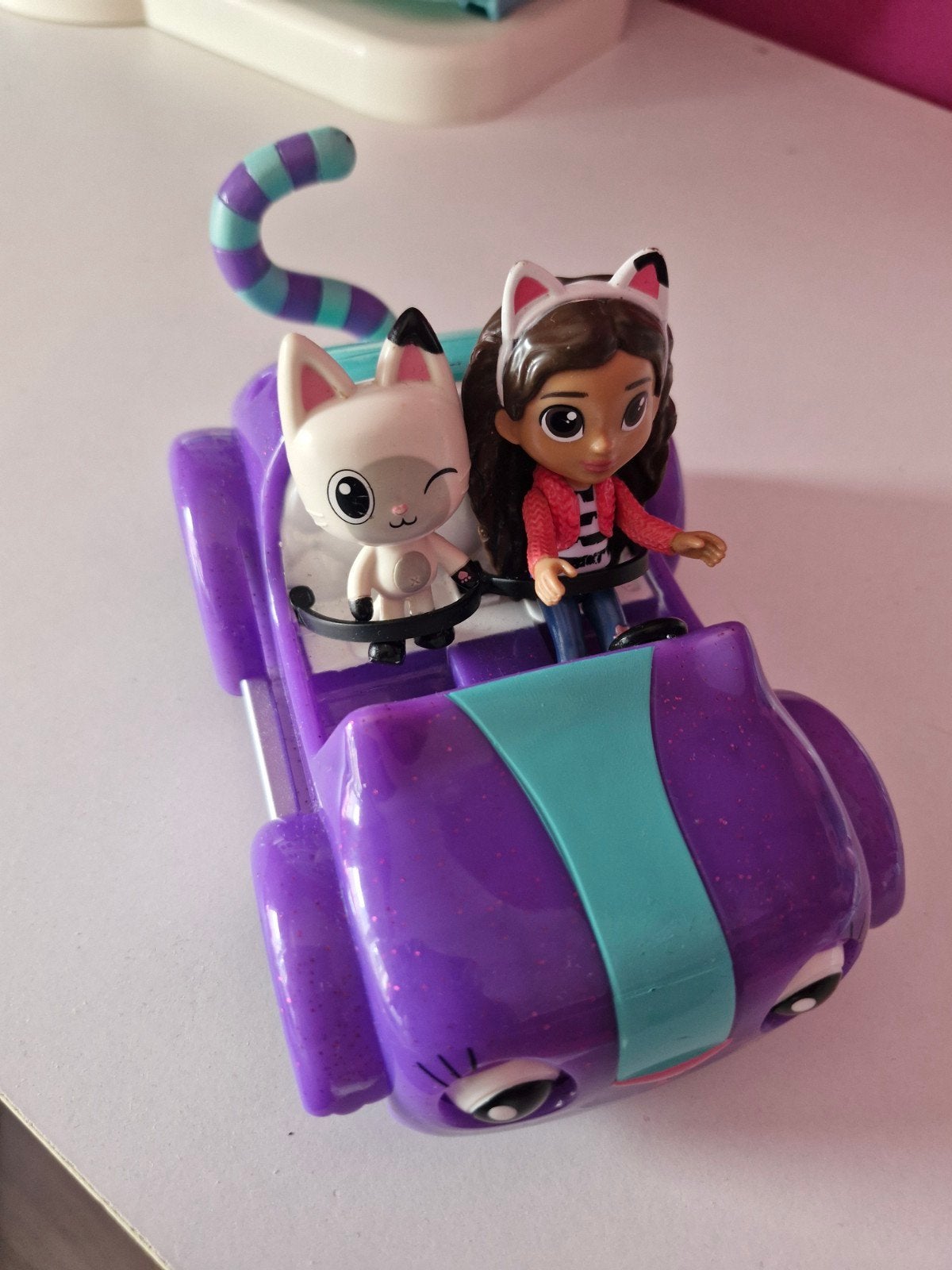Gabby's Poppenhuis auto, Ophalen, Zo goed als nieuw