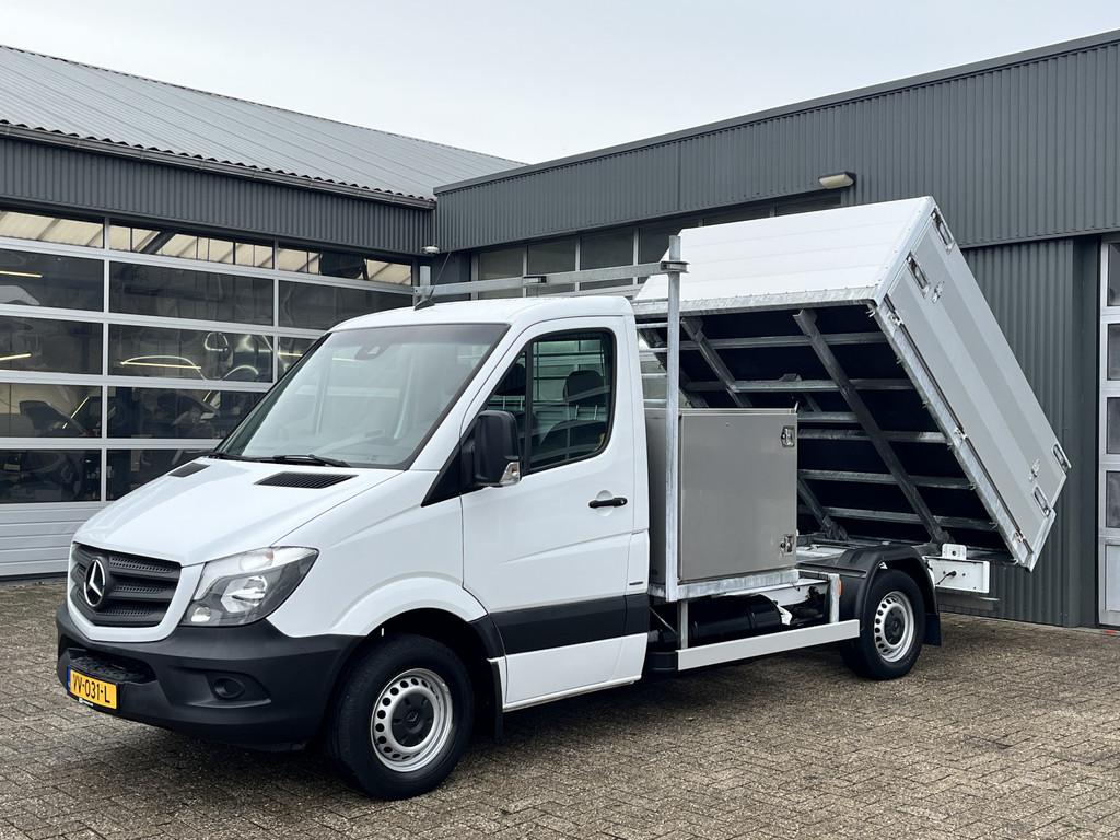 Mercedes-Benz Sprinter 316 1.8 NGT 366 CNG en Benzine 157pk, Auto's, Bestelauto's, Automaat, Gebruikt, CNG (Aardgas), Wit