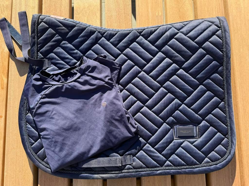 Equestrian stockholm lagoon blush set, Dieren en Toebehoren, Paarden en Pony's | Dekens en Dekjes, Full (L), Equestrian Stockholm