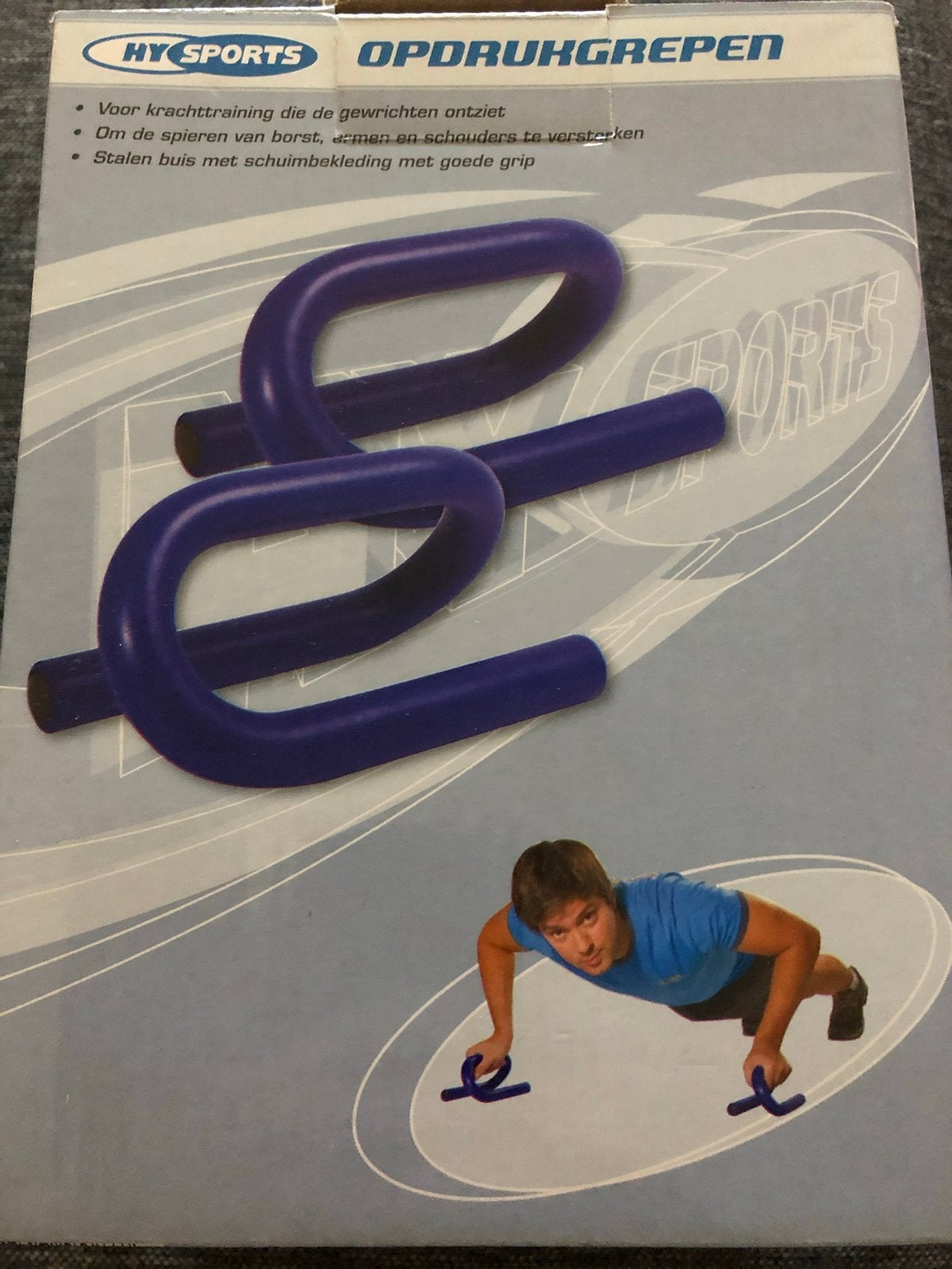 NIEUW HY Sports Opdruksteunen - Push-up steunen SPOTPRIJS!!!, Sport en Fitness, Ophalen of Verzenden, Nieuw, Borst, Push-up steun