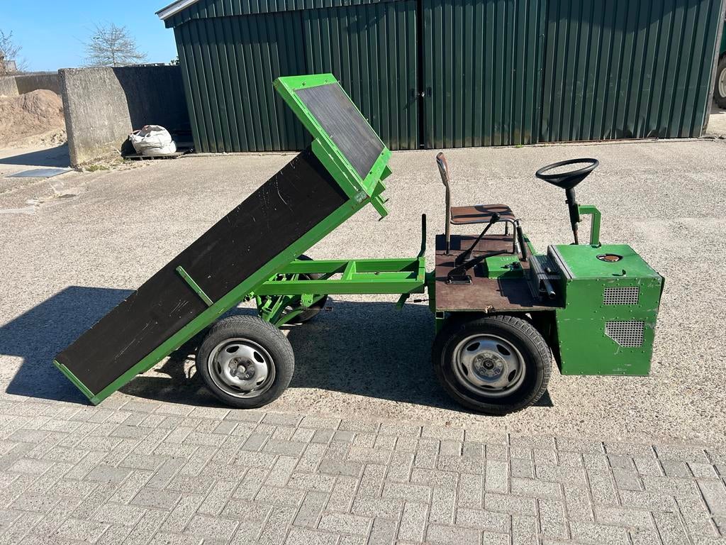 Benzine kiepwagen - Ideaal voor tuin en erf, Zakelijke goederen, Machines en Bouw | Tuin, Park en Bosbouw, Ophalen