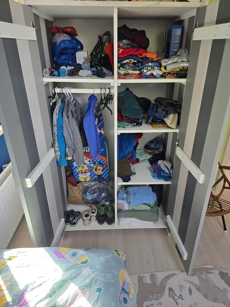 Grote kledingkast Europe Baby, Ophalen, Gebruikt, 50 tot 70 cm, 105 cm of meer