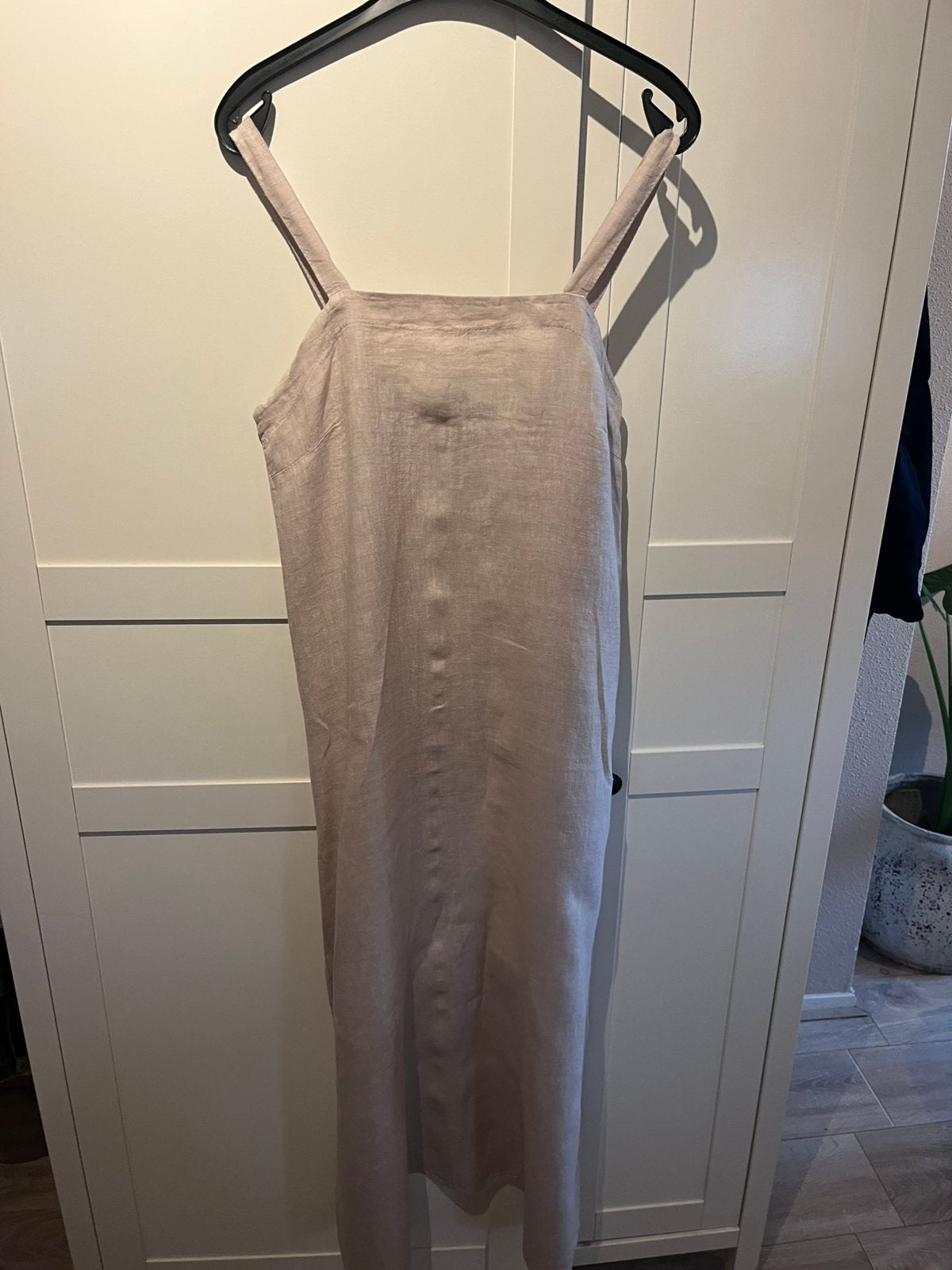 SIMPLE The Brand Linnen Jurk - Binna Natural XS/S, Beige, Nieuw, Ophalen of Verzenden, Maat 34 (XS) of kleiner