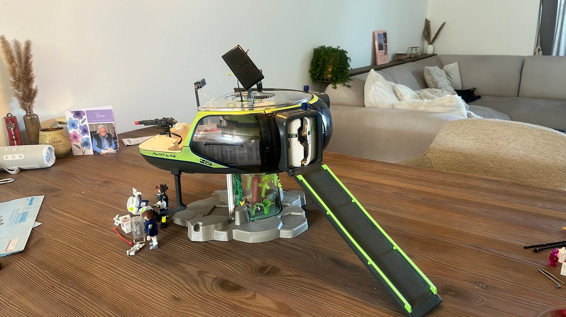 Playmobil 5149 Spaceship + maanlander, Ophalen, Zo goed als nieuw, Overige schalen, Onderdeel