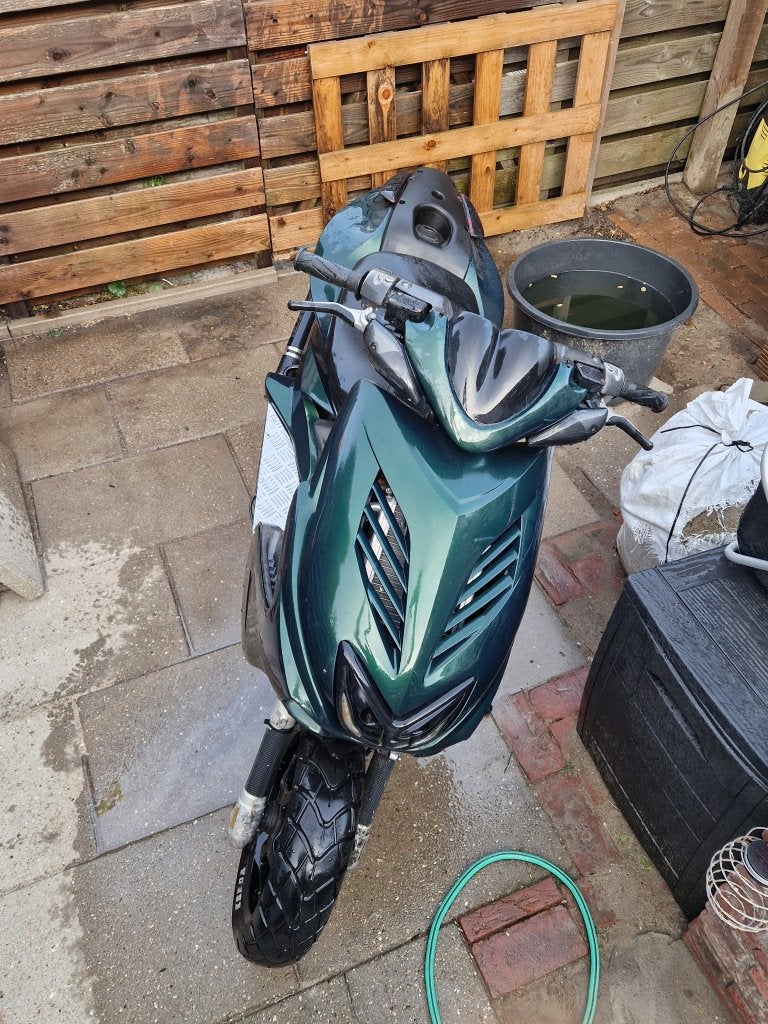 Yamaha aerox 70cc, Fietsen en Brommers, Scooters | Yamaha, Ophalen, Tweetakt, Gebruikt, Aerox