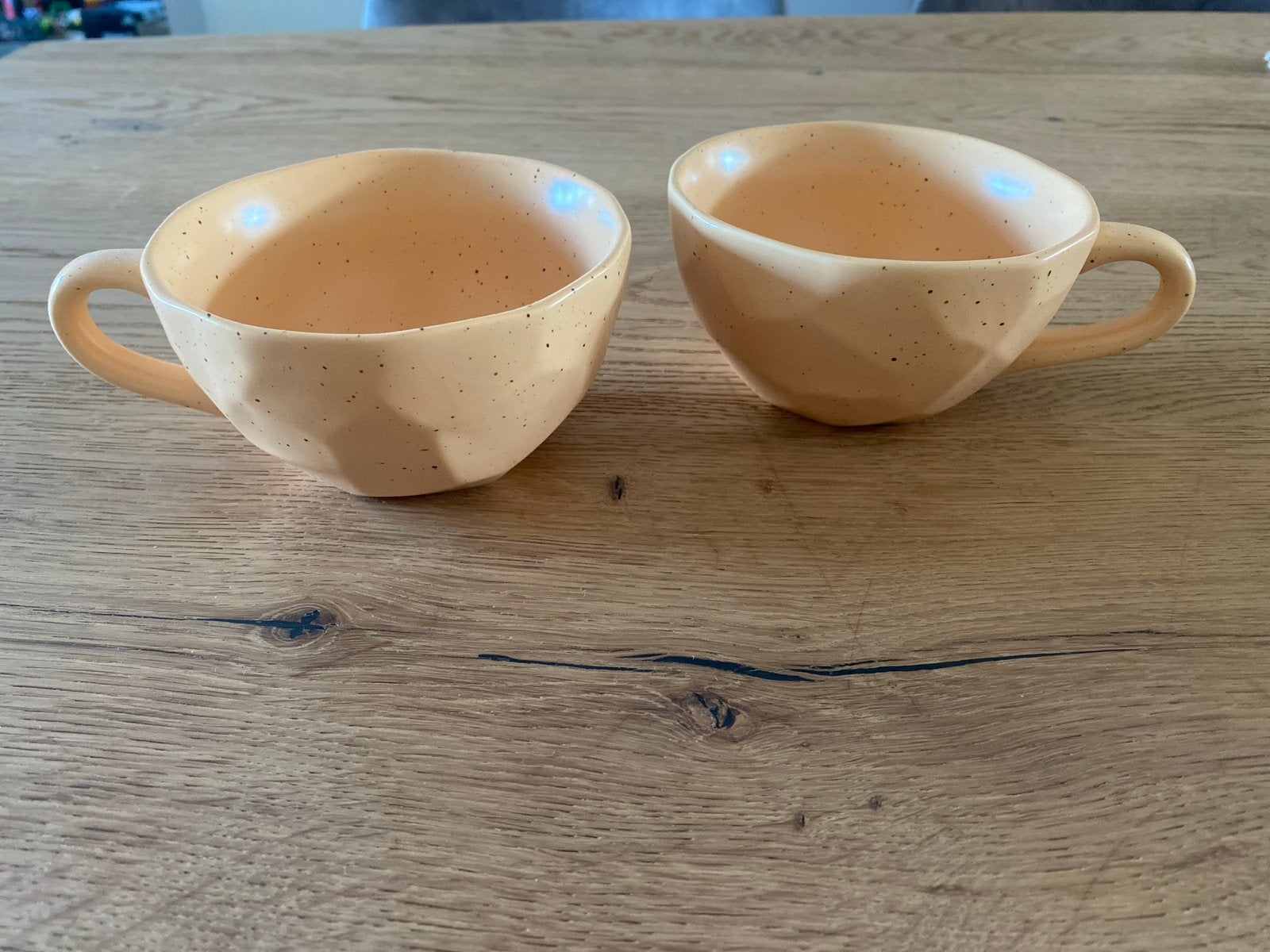 Set van 2 Urban Nature Culture Ukiyo kop 40 cl peach mokken, Huis en Inrichting, Overige merken, Keramiek, Nieuw, Modern