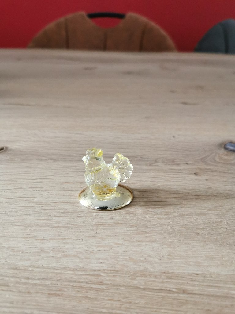 Haantje op plateau, Ophalen of Verzenden, Zo goed als nieuw, Dier