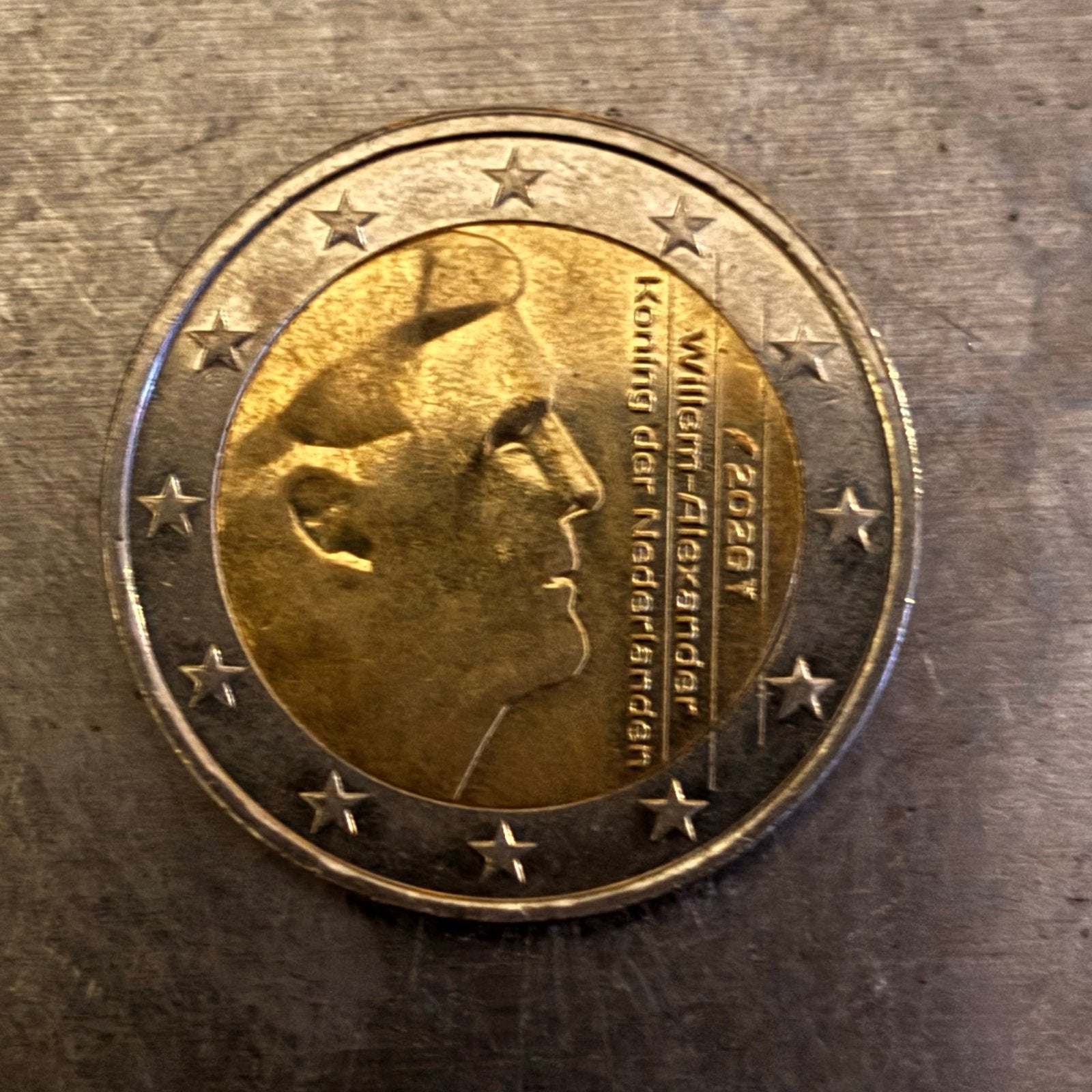 2 Euro munt Willem-Alexander 2026, Ophalen of Verzenden, Overige landen, 2 euro, Losse munt