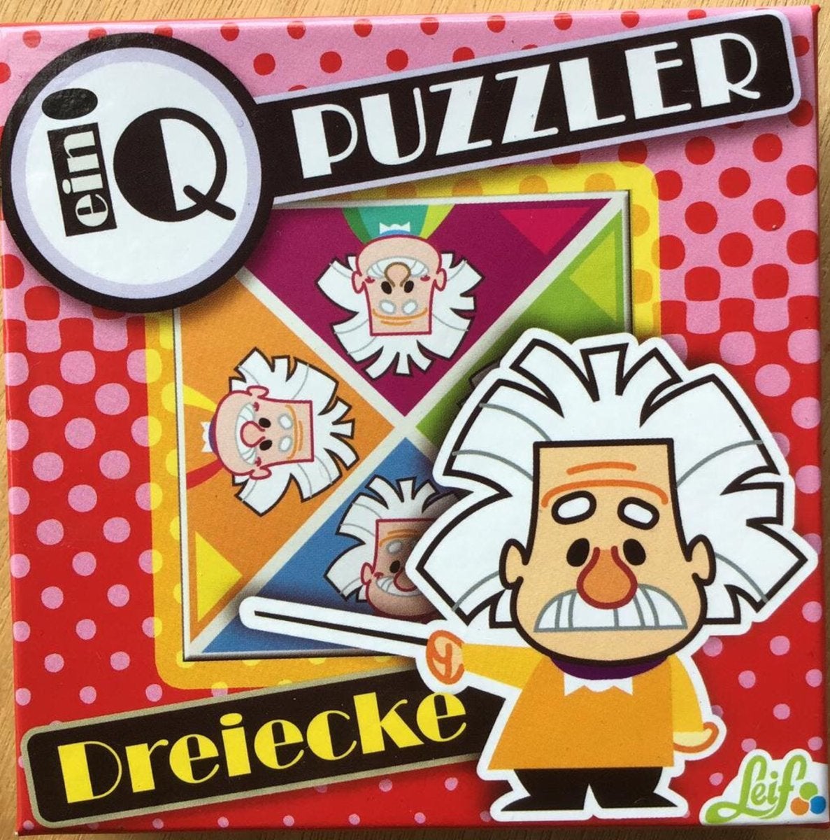 IQ Puzzler Dreiecke Einstein - vanaf 8 jaar - ZGAN, Ophalen of Verzenden, Zo goed als nieuw, Overige typen