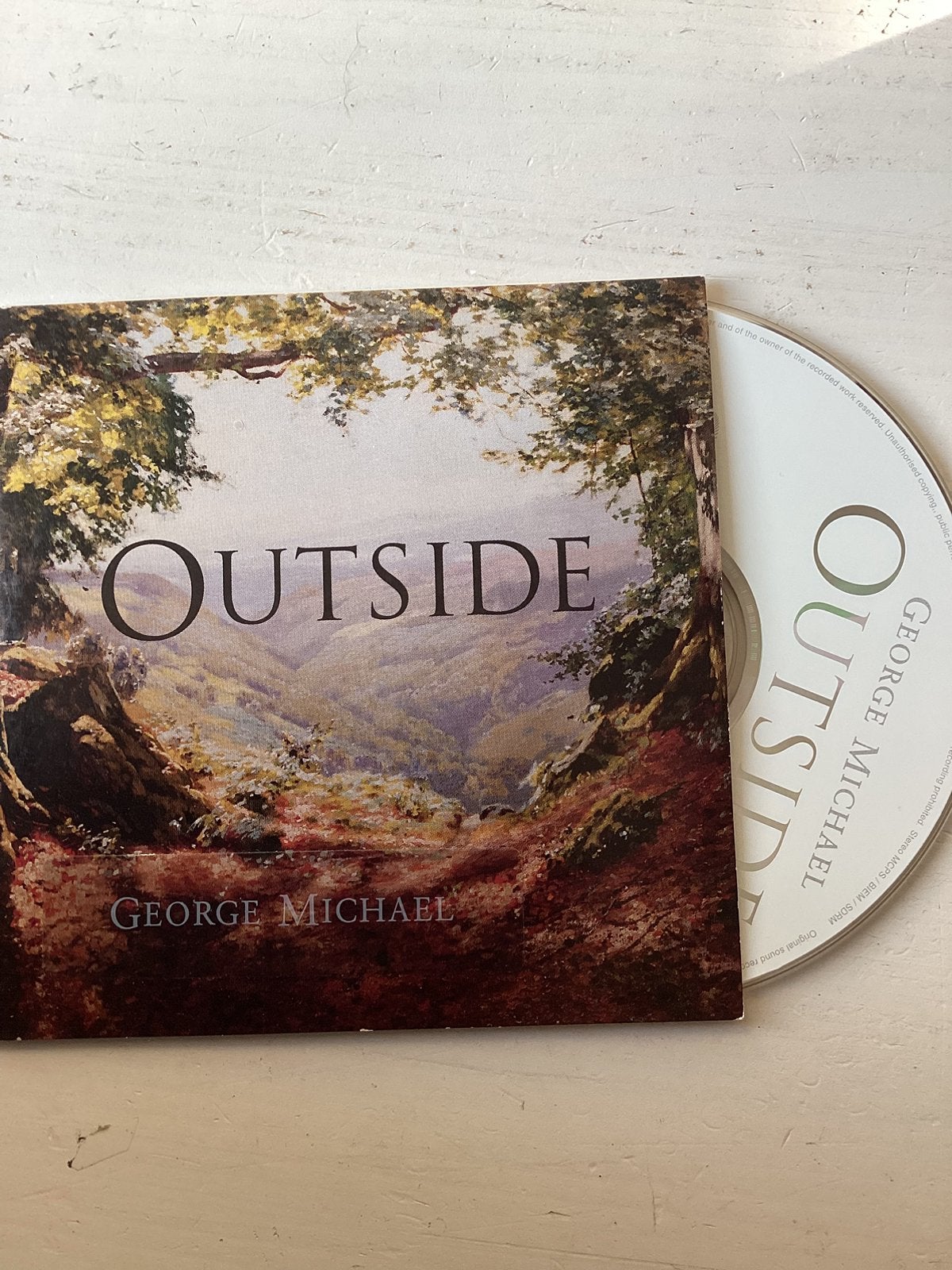 George Michael - Outside, Verzenden, Zo goed als nieuw, Pop