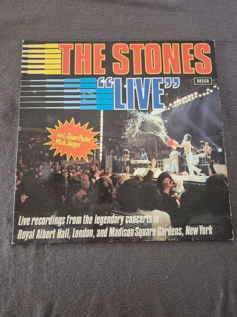Lp The Stones Live, Ophalen of Verzenden, Zo goed als nieuw, Overige formaten, Poprock