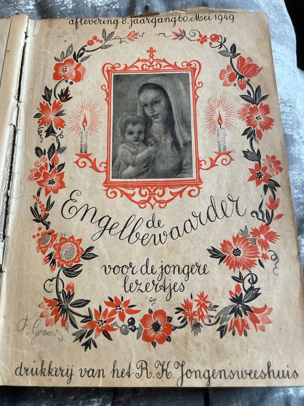 De Engelbewaarder: Ingebonden Jaargangen 1949-1955, Ophalen of Verzenden, Gelezen, Fictie algemeen
