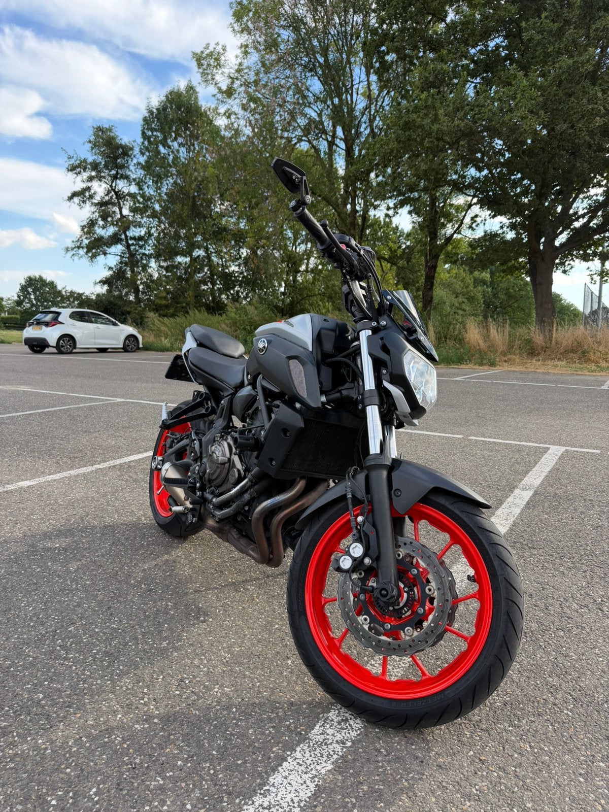 Yamaha mt07 A2, Ophalen, Gebruikt