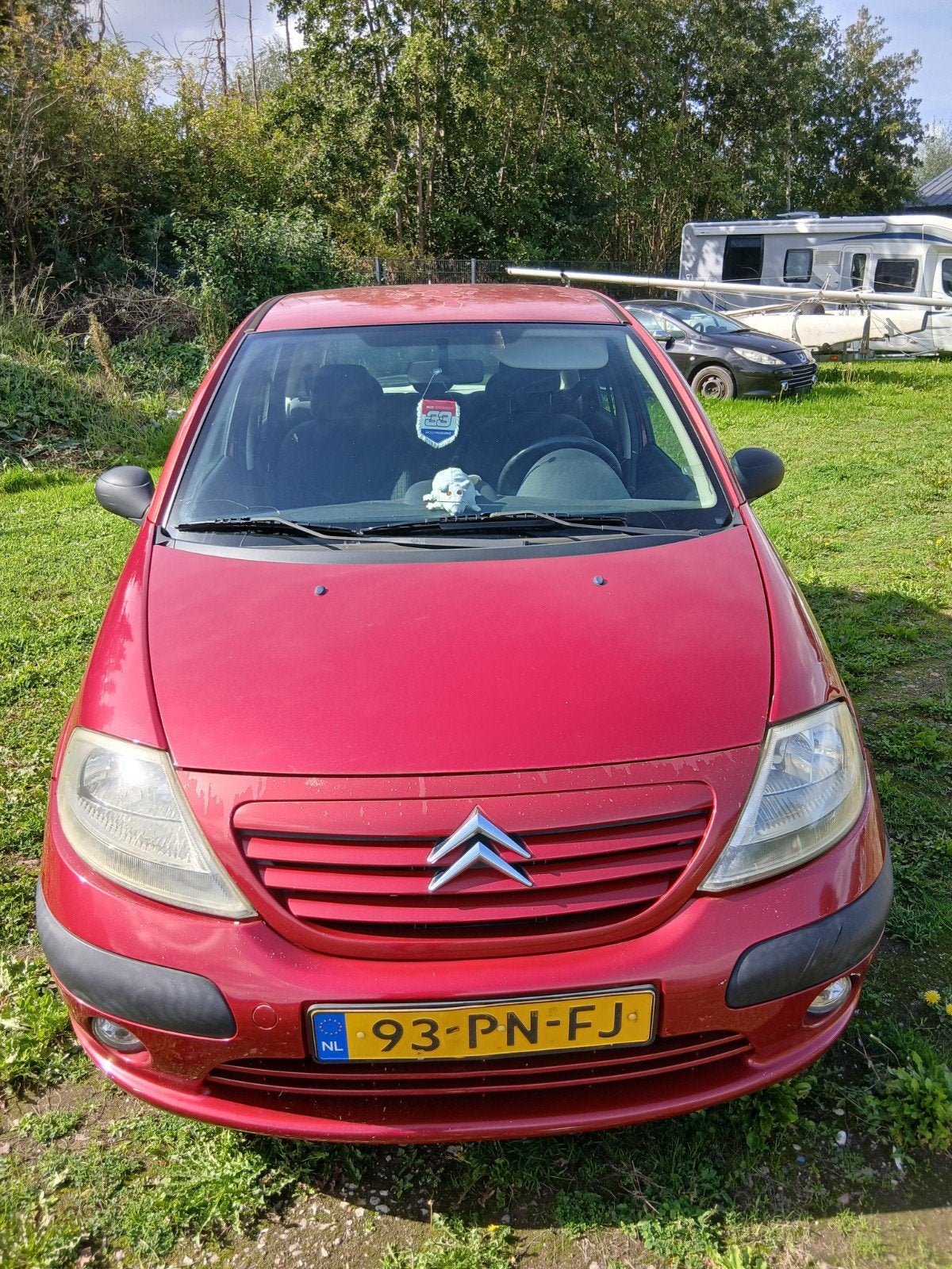 Citroën C3 1.4 I 2004 Rood, Voorwielaandrijving, Origineel Nederlands, Handgeschakeld, Particulier