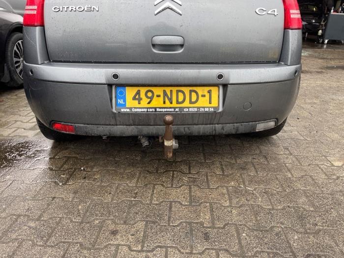 Achterbumper van een Citroen C4, Gebruikt, -, Ophalen of Verzenden, Bumper