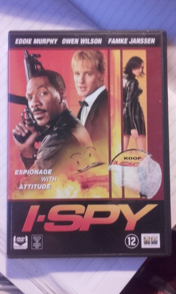 I-Spy DVD met Eddie Murphy, Owen Wilson, Famke JanssenZ94-76, Nederlands, Ophalen of Verzenden, Zo goed als nieuw, Vanaf 12 jaar