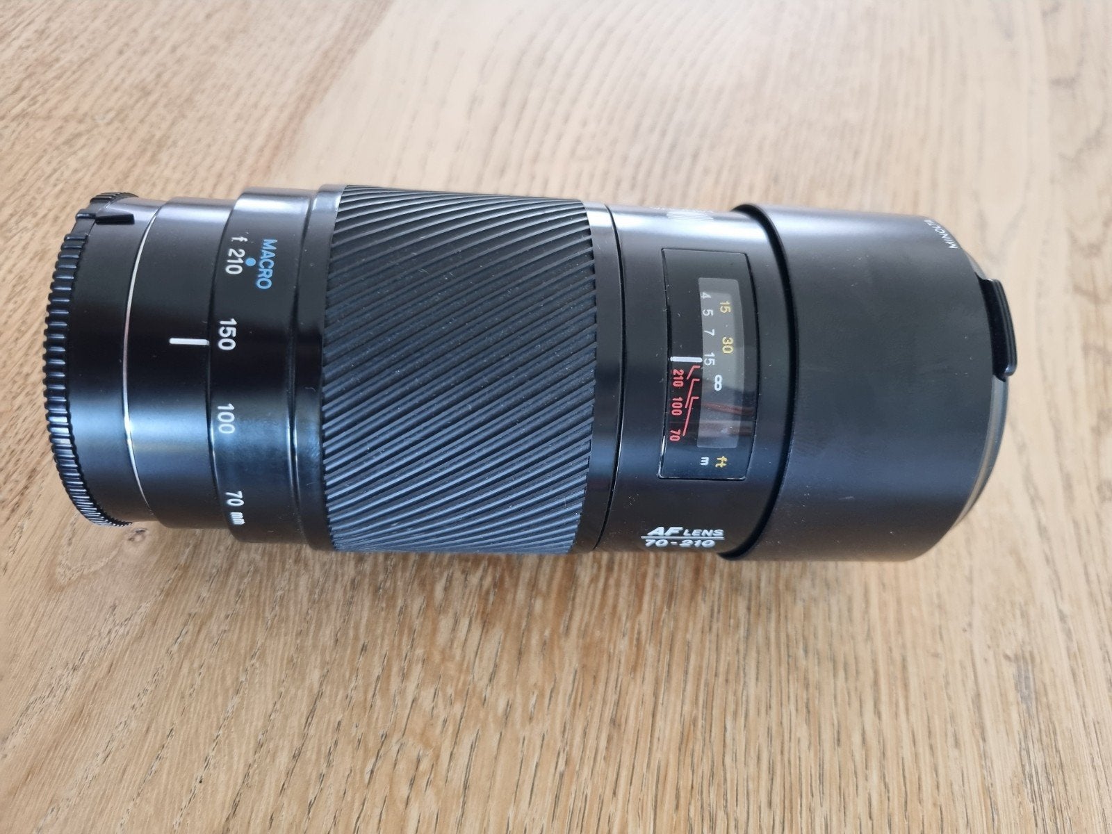 Minolta AF Zoom 70-210mm f/4 (Beercan) objectief lens, Audio, Tv en Foto, Fotografie | Lenzen en Objectieven, Ophalen of Verzenden