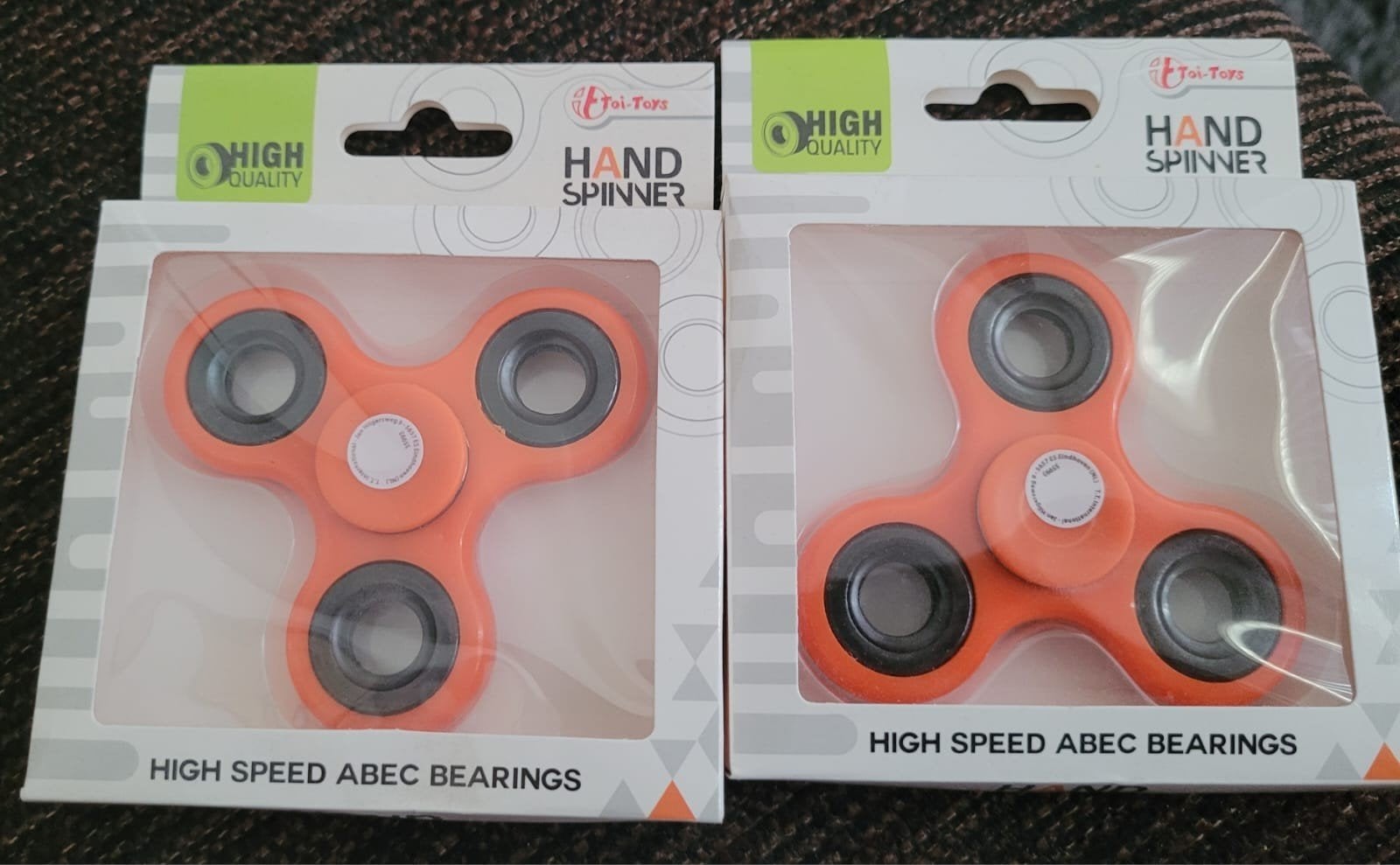 2 x spinners high speed abec bearings hand spinners, Verzamelen, Ophalen of Verzenden