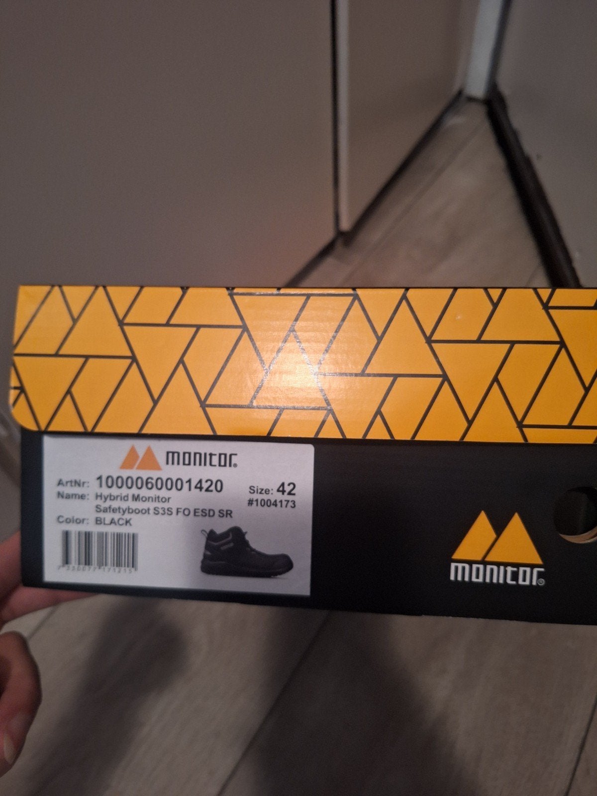 heren werkschoenen maat 42, Ophalen of Verzenden, Zo goed als nieuw, Zwart, Werkschoenen