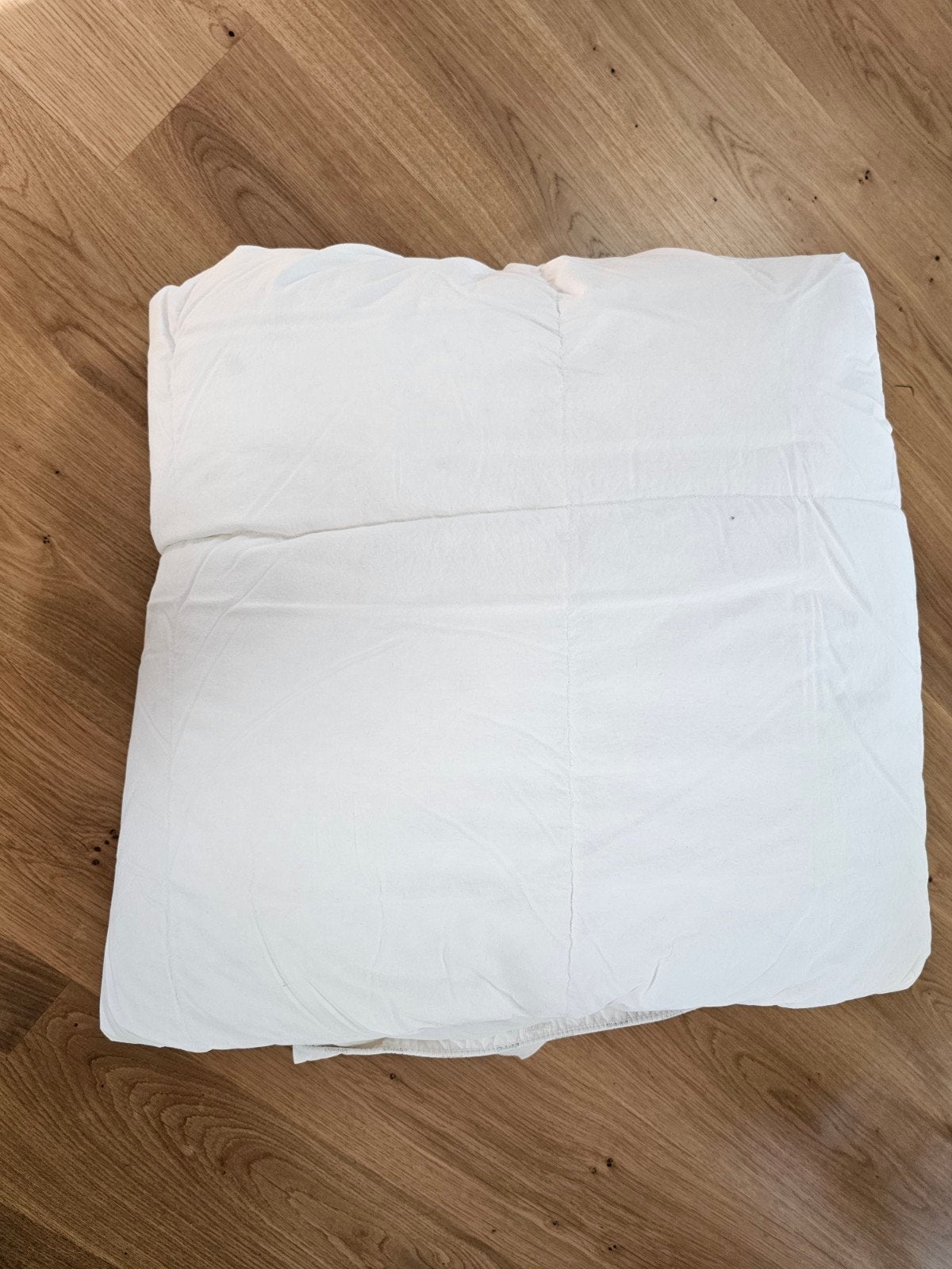 Tweepersoons donzen dekbed, Gebruikt, Wit, Tweepersoons, Dons en Veren