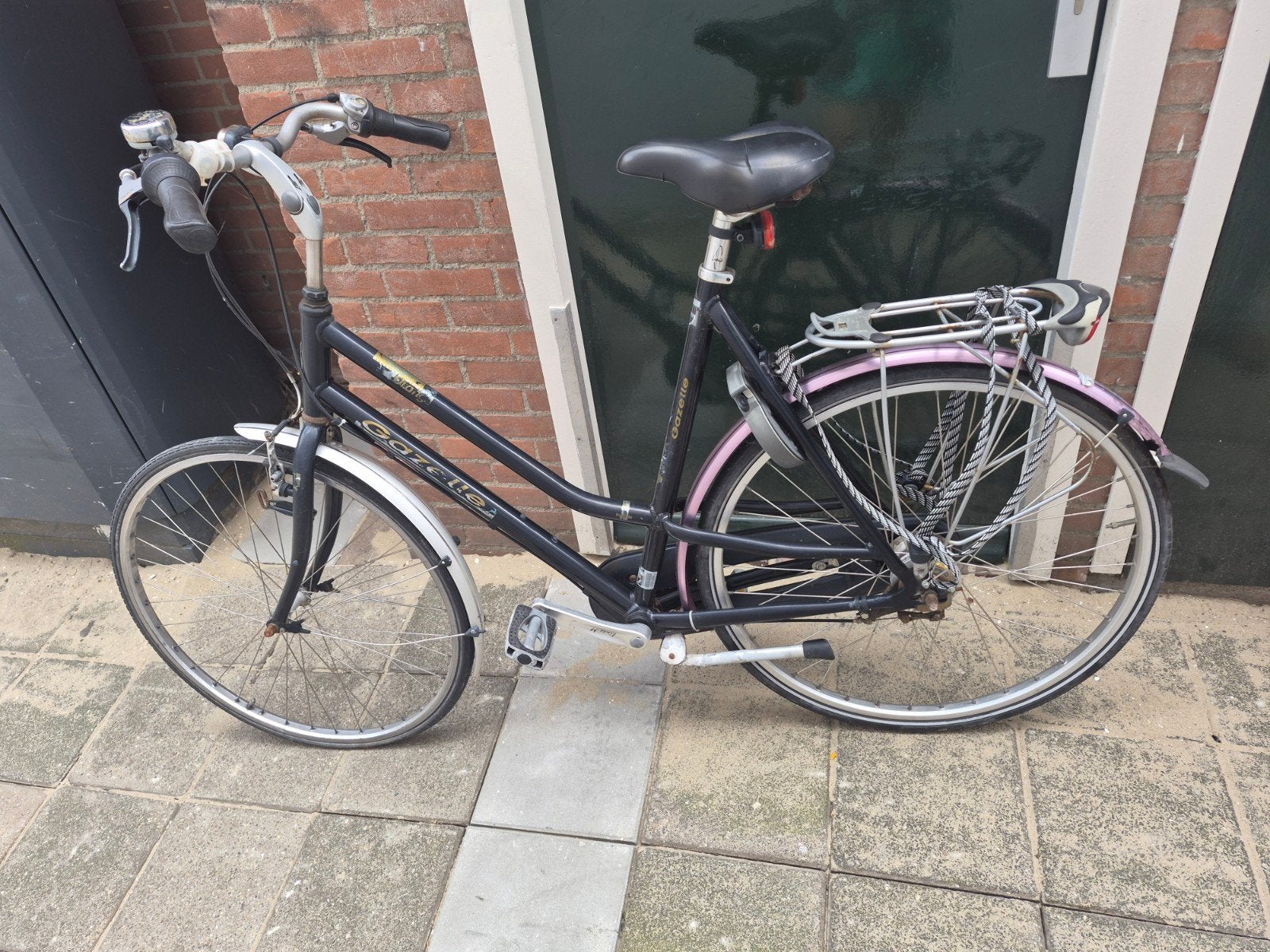 Gazelle orange fiets, Fietsen en Brommers, Fietsen | Dames | Damesfietsen, Ophalen, Gebruikt, Gazelle