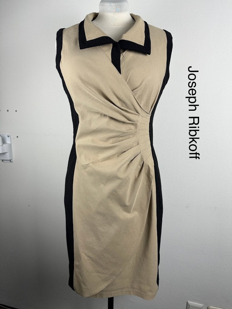 Joseph Ribkoff Jurk  (mt: 44) 17,1/9965, Joseph Ribkoff, Joseph Ribkoff, Zwart, Maat 42/44 (L)