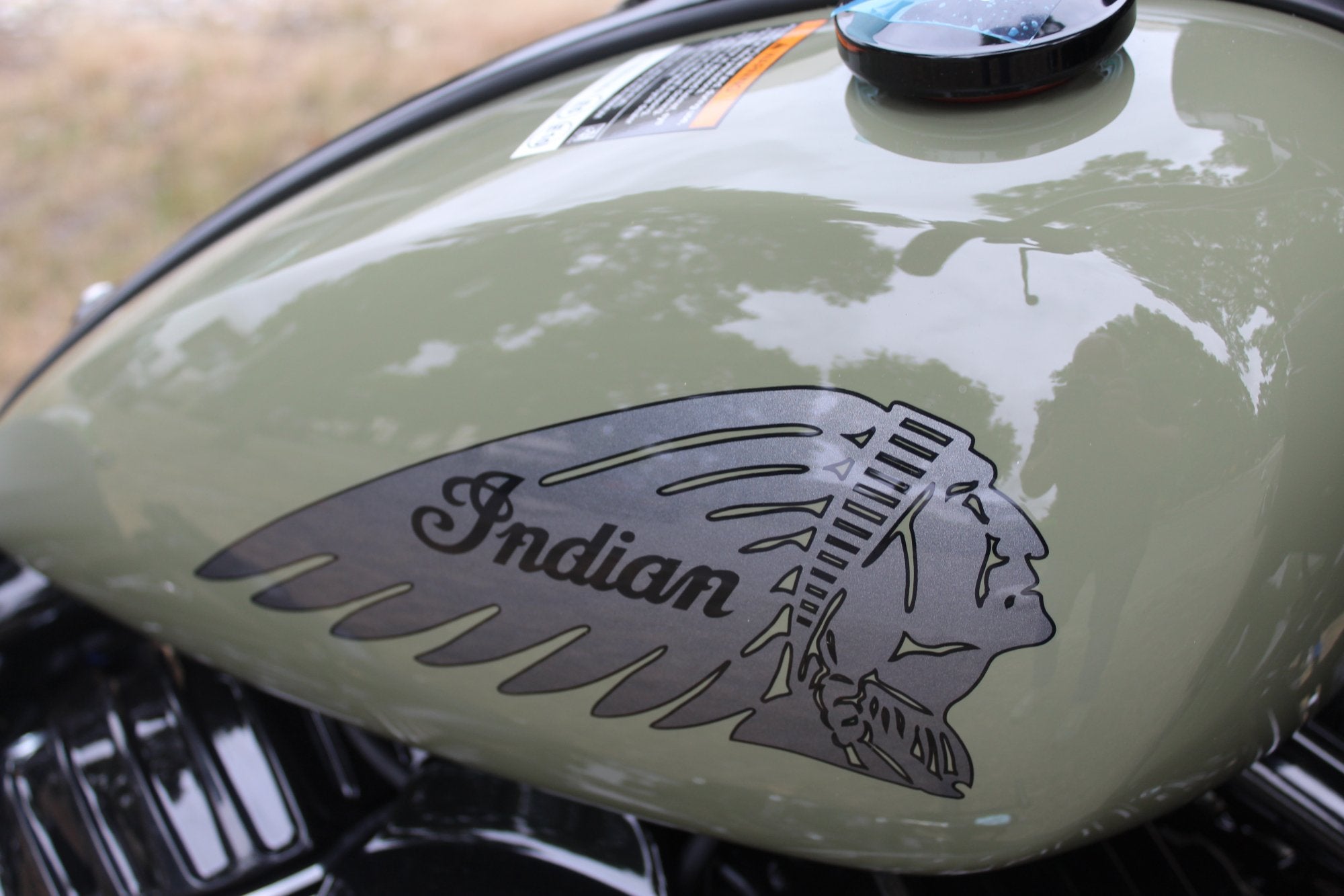 Indian Chief Bobber Dark Horse, 1890 cc, Chopper, Bedrijf, Indian