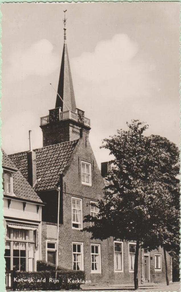 Katwijk aan den Rijn Kerklaan 1959, Ophalen, 1940 tot 1960, Ongelopen, Zuid-Holland