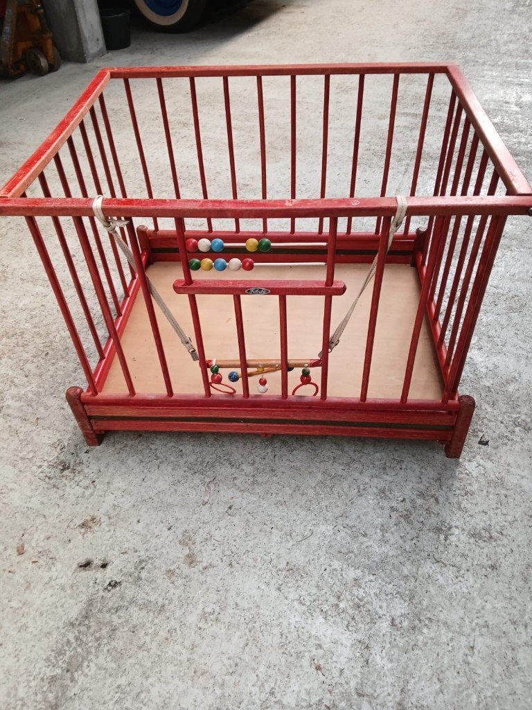 Vintage kibofa box, Ophalen, Gebruikt, Vierkant