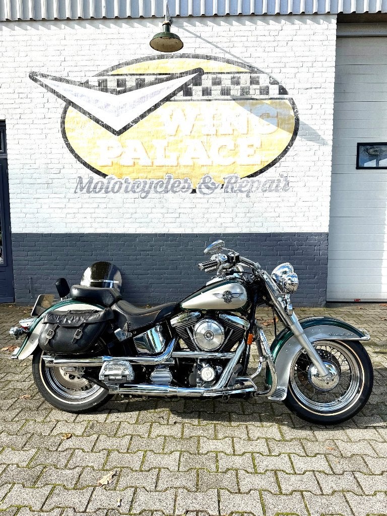 Harley FLSTN Nostalgia de luxe NL motor origineel!! zeldzaam, 2 cilinders, Occasion, 1340 cc, Bedrijf
