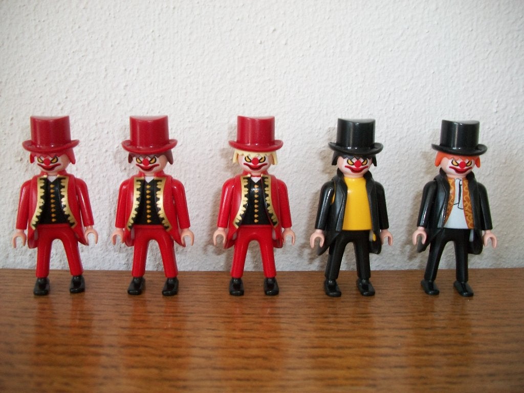 The Joker / griezelfiguur / halloween / clown / nar, Ophalen of Verzenden, Nieuw, Complete set, Figuren