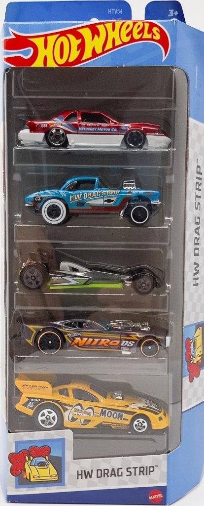 Hotwheels: 5-Pack: HW Drag Strip, ., Nieuw, Ophalen of Verzenden, .