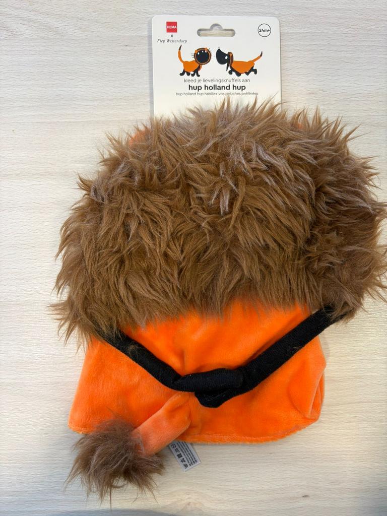 Takkie en Siepie verkleedsetje WK Leeuw Hema, Kinderen en Baby's, Speelgoed | Knuffels en Pluche, Ophalen of Verzenden, Nieuw