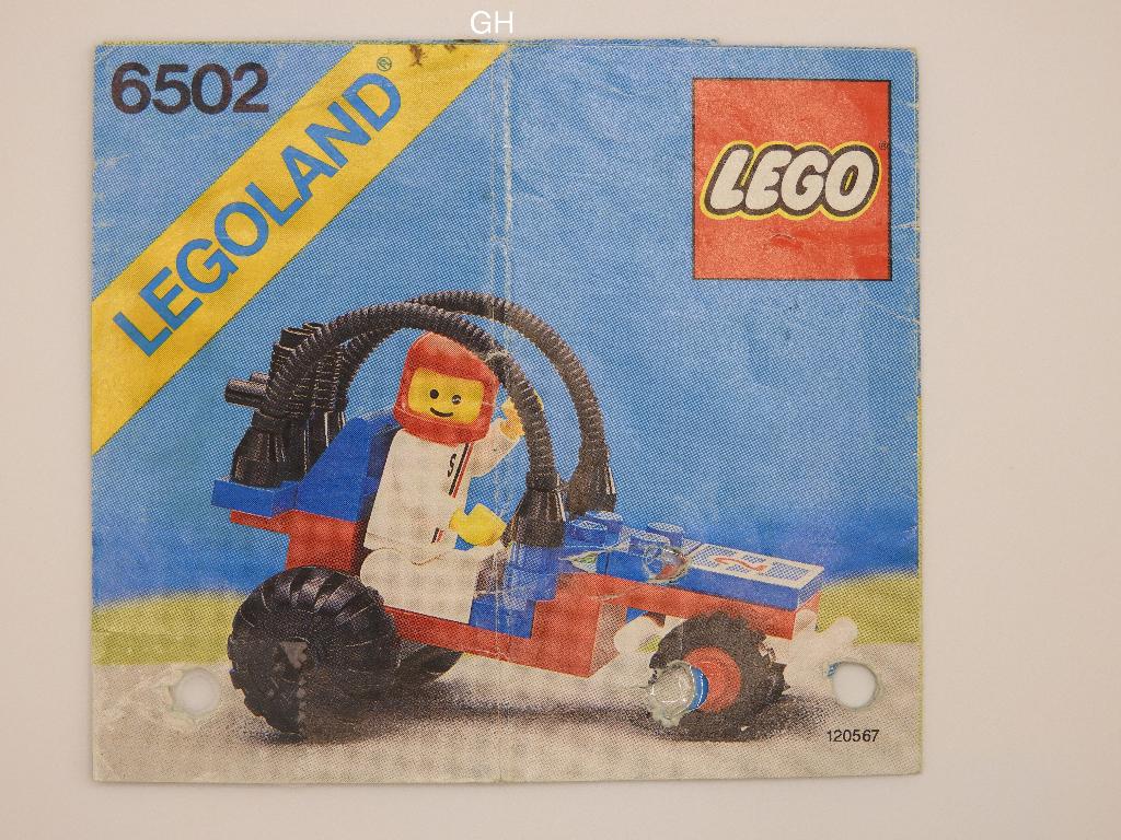 Lego 6502 Vintage Turbo Racer, Compleet, Gebruikt, Lego, Ophalen of Verzenden