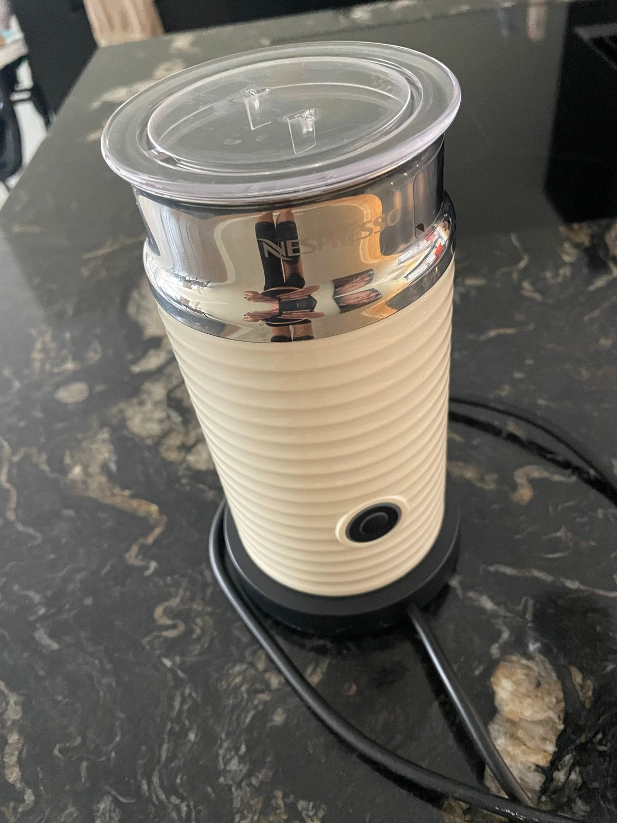 Nespresso melkopschuimer - Zo goed als nieuw, Ophalen of Verzenden, Zo goed als nieuw, Overige modellen, Overige typen