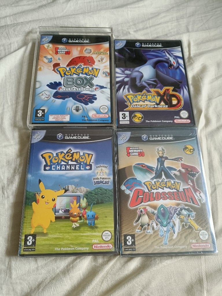 Pokémon GameCube Collectie Compleet, Avontuur en Actie, 1 speler, Ophalen of Verzenden, Zo goed als nieuw