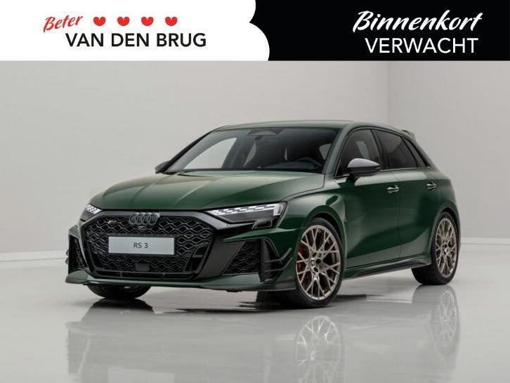 Audi RS 3 Sportback (A4 PI) 2.5 TFSI quattro competition lim, Auto's, Audi, Bedrijf, Te koop, RS3, 360° camera, 4x4, ABS, Adaptive Cruise Control